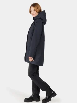 Discount Didriksons Cajsa Parka Dark Night Blue