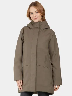 Discount Didriksons Cajsa Parka Walnut