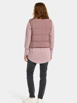 Hot Didriksons Charlen Vest Faded Wine