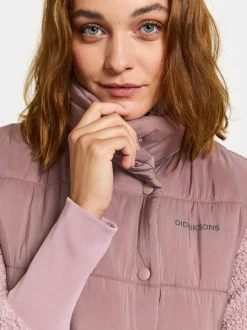 Hot Didriksons Charlen Vest Faded Wine