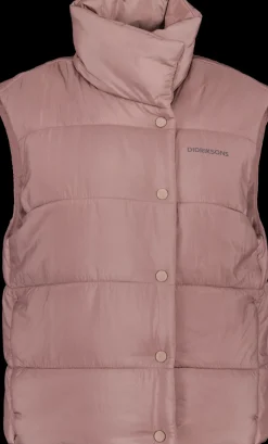 Hot Didriksons Charlen Vest Faded Wine