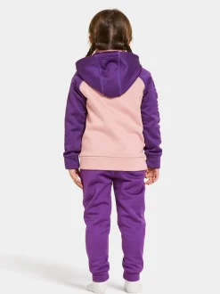 New Didriksons Corin Kids' Full-Zip Dusty pink