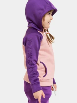 New Didriksons Corin Kids' Full-Zip Dusty pink