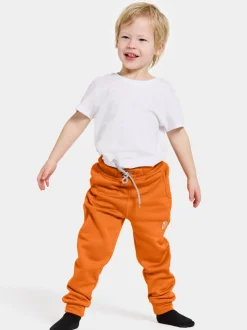 Outlet Didriksons Corin Kids' Pants Orange Jam