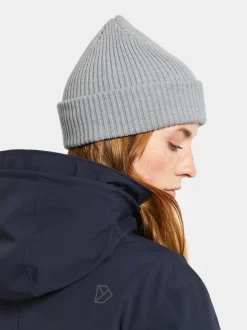 Clearance Didriksons Delmar Beanie Grey melange