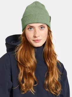 New Didriksons Delmar Beanie Light Moss