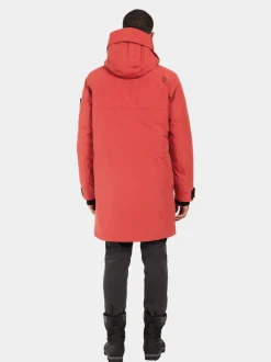 Outlet Didriksons Dexter Parka Ochre Red