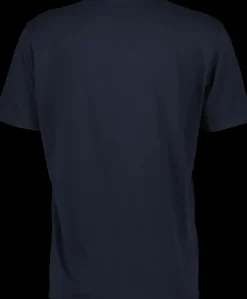 Online Didriksons D-Logo Printed T-shirt Dark Night Blue