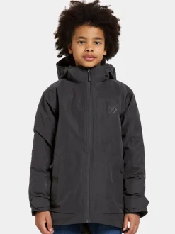 Clearance Didriksons Dolomit Kids' Jacket Black