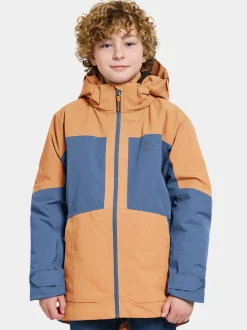 Outlet Didriksons Dolomit Kids' Jacket Almond Brown