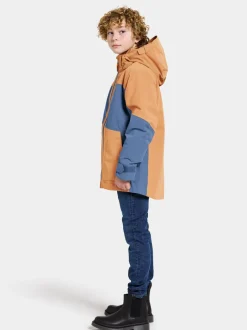 Outlet Didriksons Dolomit Kids' Jacket Almond Brown