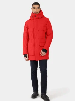 Discount Didriksons Drew Parka Pomme Red