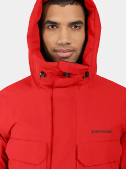 Discount Didriksons Drew Parka Pomme Red