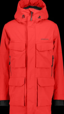 Discount Didriksons Drew Parka Pomme Red