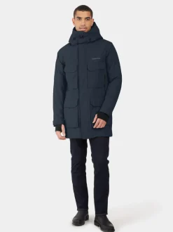 Discount Didriksons Drew Parka Dark Night Blue