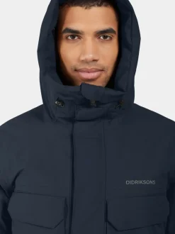 Discount Didriksons Drew Parka Dark Night Blue