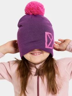 Discount Didriksons Dropi Kids' Beanie Royal Purple