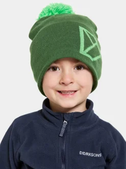 Didriksons Dropi Kids' Beanie Pine Green
