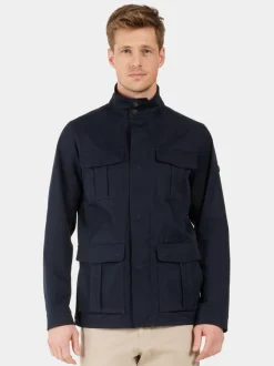 Clearance Didriksons Edmond Jacket Dark Night Blue