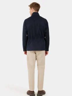 Clearance Didriksons Edmond Jacket Dark Night Blue