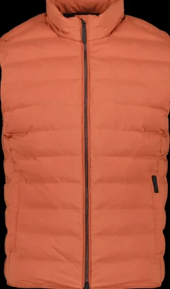New Didriksons Egon Vest Dark Terracotta