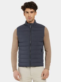 Didriksons Egon Vest Dark Night Blue