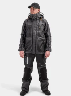 Clearance Didriksons Element Unisex Jacket Galon® Coal black