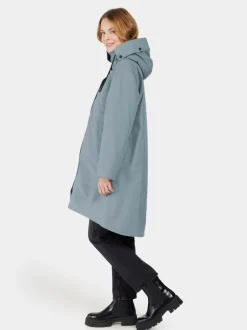 New Didriksons Elissa Parka Factory Blue