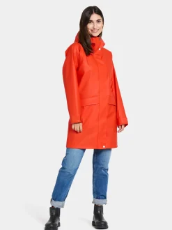 Outlet Didriksons Elly Parka Galon® Tangerine Red