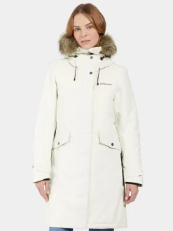 Outlet Didriksons Erika Parka White Foam