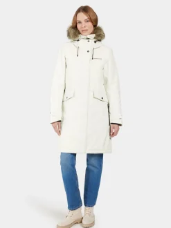 Outlet Didriksons Erika Parka White Foam