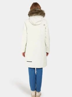 Outlet Didriksons Erika Parka White Foam