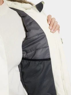 Outlet Didriksons Erika Parka White Foam