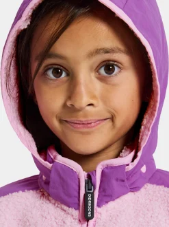 Outlet Didriksons Exa Kids' Full Zip Orchid Pink