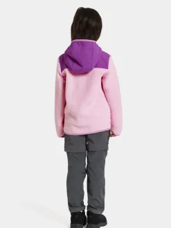 Outlet Didriksons Exa Kids' Full Zip Orchid Pink