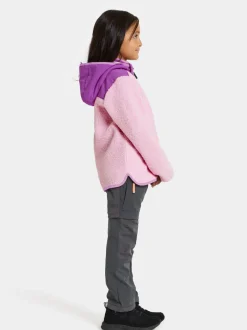Outlet Didriksons Exa Kids' Full Zip Orchid Pink