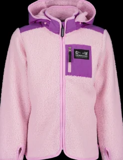 Outlet Didriksons Exa Kids' Full Zip Orchid Pink