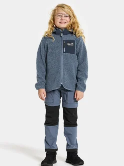 Didriksons Exa Kids' Full Zip True blue