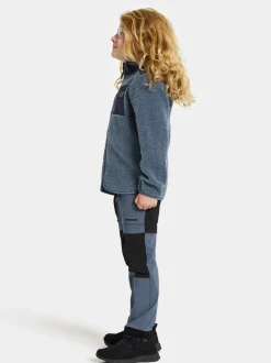 Didriksons Exa Kids' Full Zip True blue