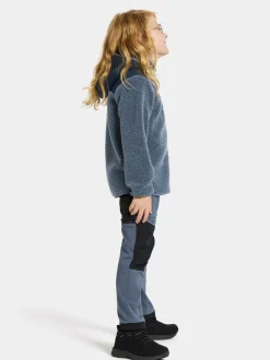 Didriksons Exa Kids' Full Zip True blue
