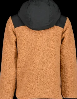 Outlet Didriksons Exa Kids' Full-Zip Almond Brown