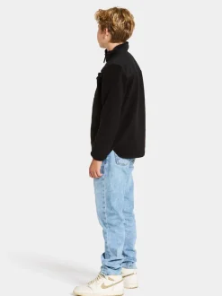 Best Didriksons Exa Kids' Half Zip Black