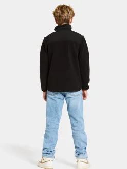 Best Didriksons Exa Kids' Half Zip Black
