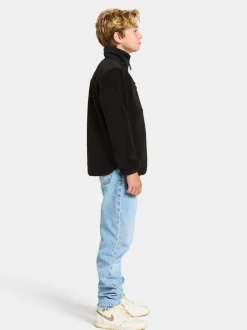 Best Didriksons Exa Kids' Half Zip Black