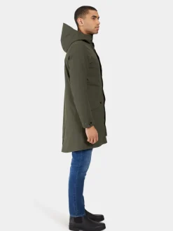 Outlet Didriksons Falke Parka Deep Green