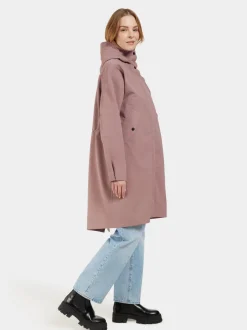 Hot Didriksons Feena Parka Faded Wine