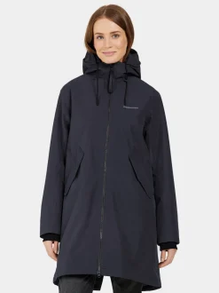 Clearance Didriksons Fia Parka Dark Night Blue