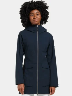 Clearance Didriksons Folka Parka Dark Night Blue