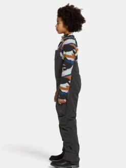 Outlet Didriksons Fosfat Kids' Bib Pants Black
