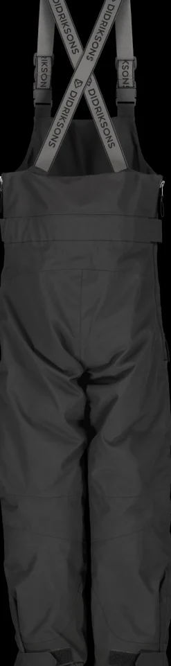 Outlet Didriksons Fosfat Kids' Bib Pants Black